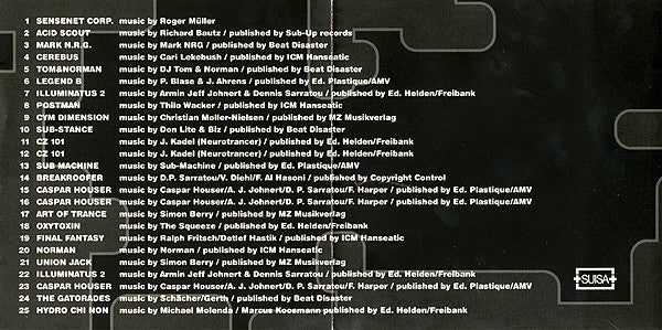 Tekjam* &amp; X-Ntrik : Futurescope F-001 (A Compilation) (CD, Comp, Mixed)