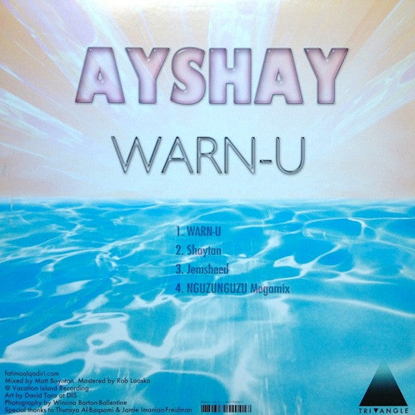 Ayshay : Warn-U (12&quot;, EP)