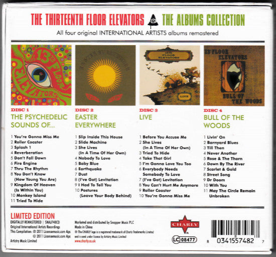 The Thirteenth Floor Elevators* : The Albums Collection (4xCD, Album + Box + Comp, Ltd, RM)