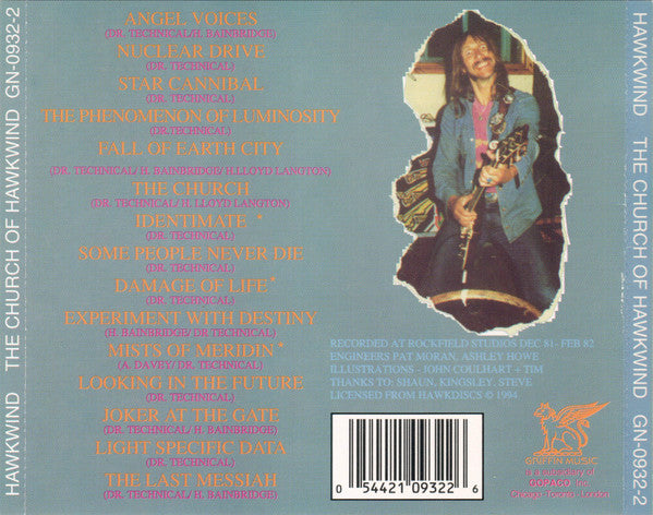 Hawkwind : The Church Of Hawkwind (CD, Album, RE)