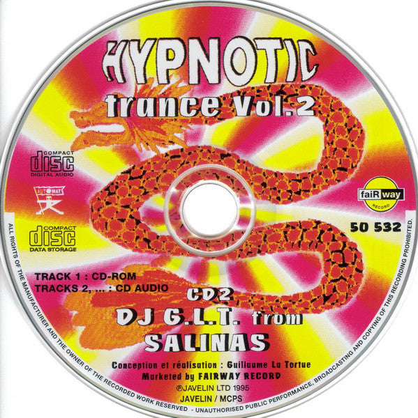 Various : Hypnotic Trance Vol.2 (CD, Mixed + CD, Enh, Mixed)