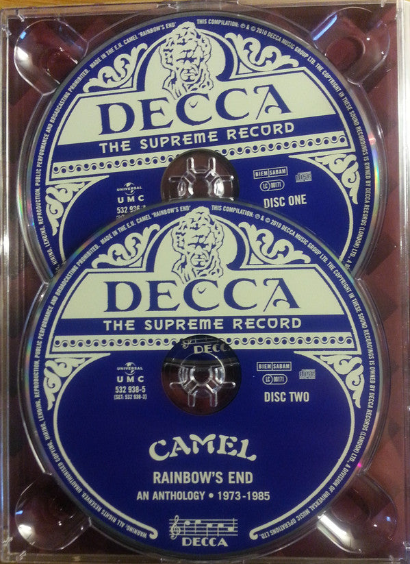 Camel : Rainbow&#39;s End (An Anthology 1973-1985) (Box, Comp, RM + 4xCD)