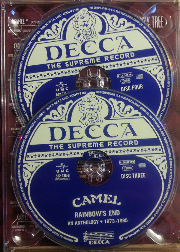 Camel : Rainbow&#39;s End (An Anthology 1973-1985) (Box, Comp, RM + 4xCD)