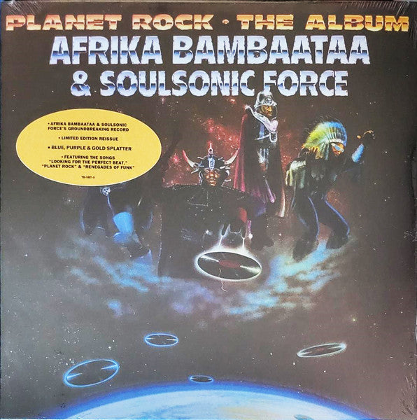 Afrika Bambaataa &amp; Soulsonic Force : Planet Rock - The Album (LP, Album, Ltd, RE, Cle)