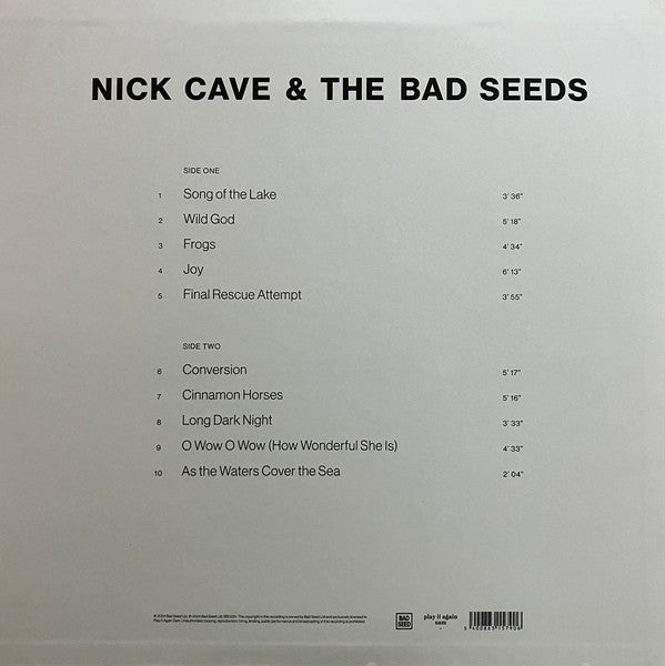 Nick Cave &amp; The Bad Seeds : Wild God (LP, Album, Ltd, Cle)