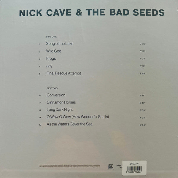 Nick Cave &amp; The Bad Seeds : Wild God (LP, Album, Ltd, Cle)