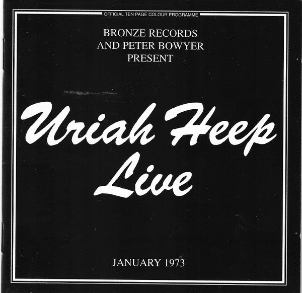 Uriah Heep : Uriah Heep Live (2xCD, Album, Dlx, RE, RM, RP, Exp)
