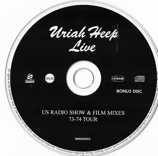 Uriah Heep : Uriah Heep Live (2xCD, Album, Dlx, RE, RM, RP, Exp)