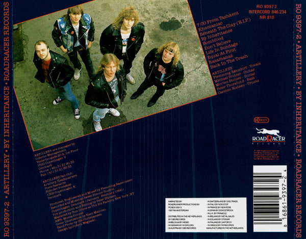 Artillery (2) : By Inheritance (CD, Album)