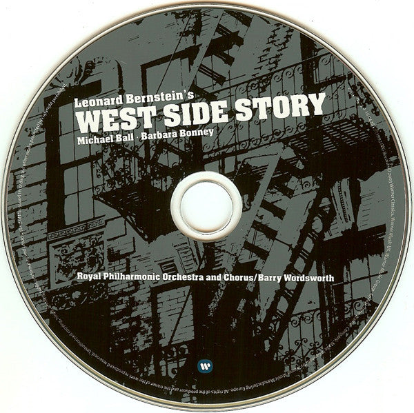 Michael Ball, Barbara Bonney, Royal Philharmonic Orchestra And Chorus*, Barry Wordsworth : Leonard Bernstein&#39;s West Side Story (CD, Album)