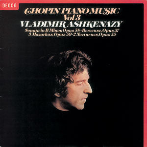Chopin*, Vladimir Ashkenazy : Piano Music Vol 3 (LP)