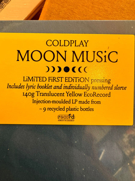 Coldplay : Moon Music (LP, Album, Bioplastic, Ltd, Num, Fir)