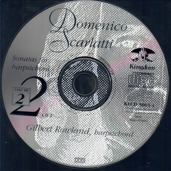 Domenico Scarlatti, Gilbert Rowland : Sonatas For Harpsichord Volume 2 (2xCD)