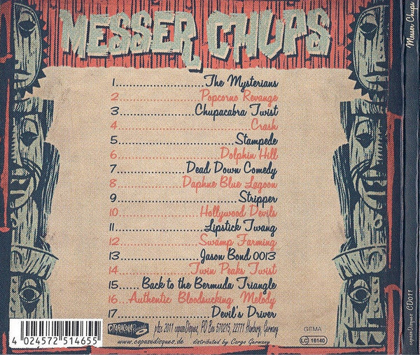 Messer Chups : Surf Riders From The Swamp Lagoon (CD, Album)