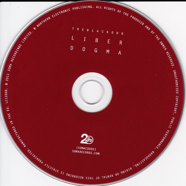 The Black Dog : Liber Dogma (CD, Album)