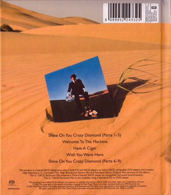 Pink Floyd : Wish You Were Here (SACD, Hybrid, Multichannel, Album, Ltd, RE, RM)