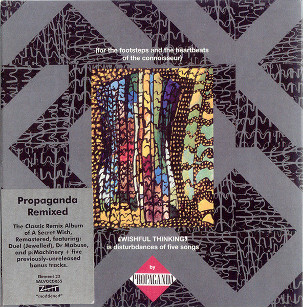 Propaganda : Wishful Thinking (Is Disturbdances Of Five Songs) (CD, Album, RE, RM, Gat)