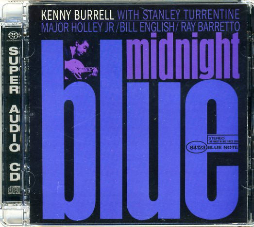 Kenny Burrell : Midnight Blue (SACD, Hybrid, Album, RE, RM, DSD)