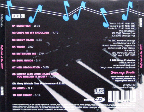 Soft Cell : At The BBC (CD, Enh)