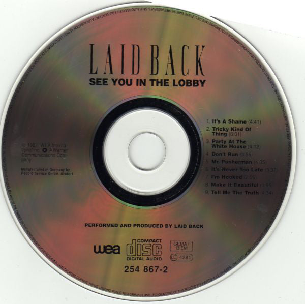 Laid Back : See You In The Lobby (CD, Album)
