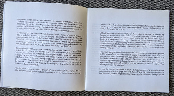 Philip Glass, John Lenehan : The Piano Music (CD, Album)