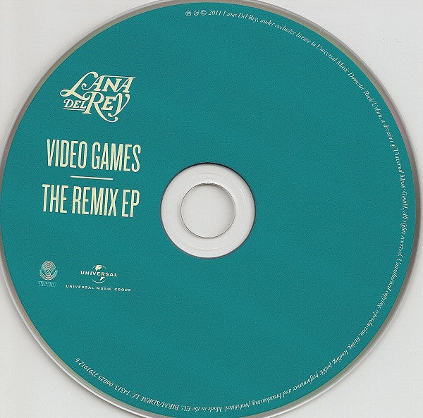 Lana Del Rey : Video Games - The Remix EP (CD, EP)