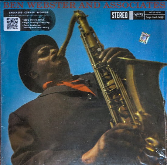 Ben Webster : Ben Webster And Associates (LP, Album, RE, RM, 180)