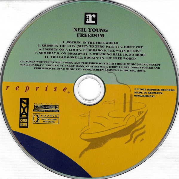 Neil Young : Freedom (CD, Album, RE, RM)