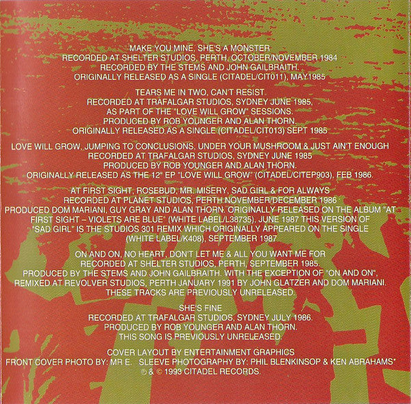 The Stems : Buds (CD, Comp)