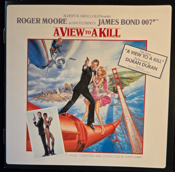 John Barry : A View To A Kill (Original Motion Picture Soundtrack) (CD, Album, RE, RM, Son)