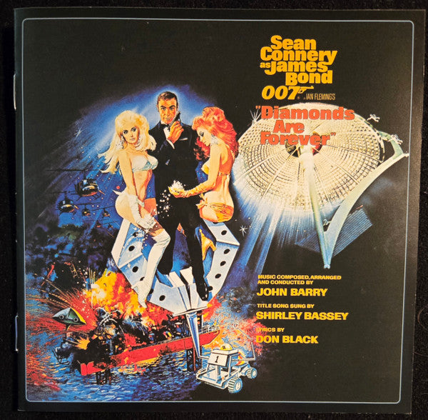 John Barry : Diamonds Are Forever (Original Motion Picture Soundtrack) (CD, Album, RE, RM)