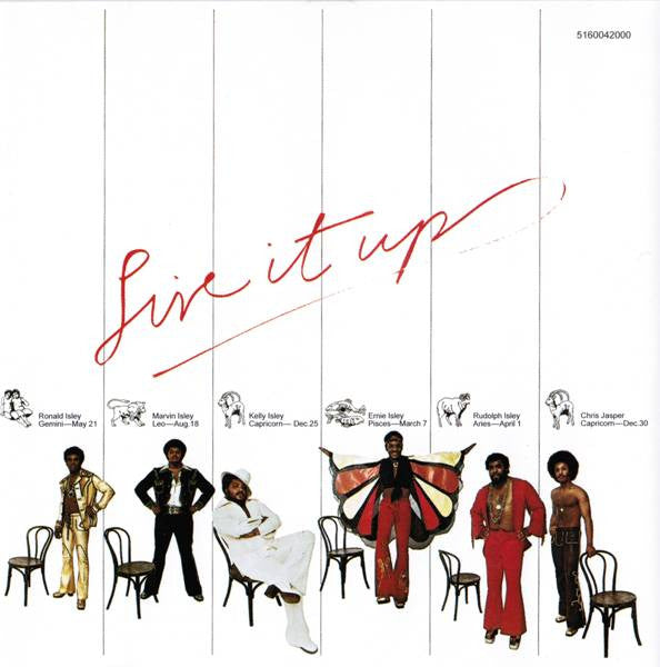 The Isley Brothers : Live It Up (CD, Album, RE, RM)