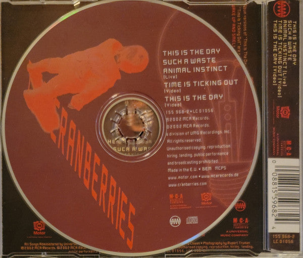 The Cranberries : This Is The Day (CD, Maxi, Enh)