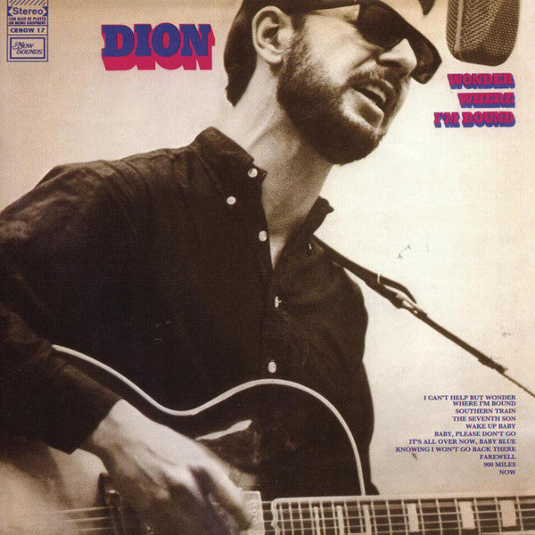 Dion (3) : Wonder Where I'm Bound (CD, Album, RE)