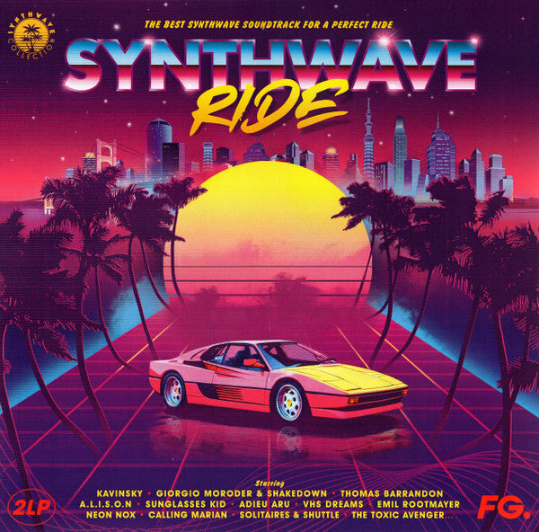 Various : Synthwave Ride (2xLP, Comp)