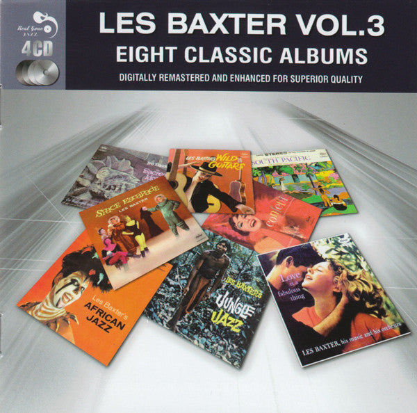 Les Baxter : Les Baxter Vol.3 (Eight Classic Albums) (4xCD, Comp, RM)