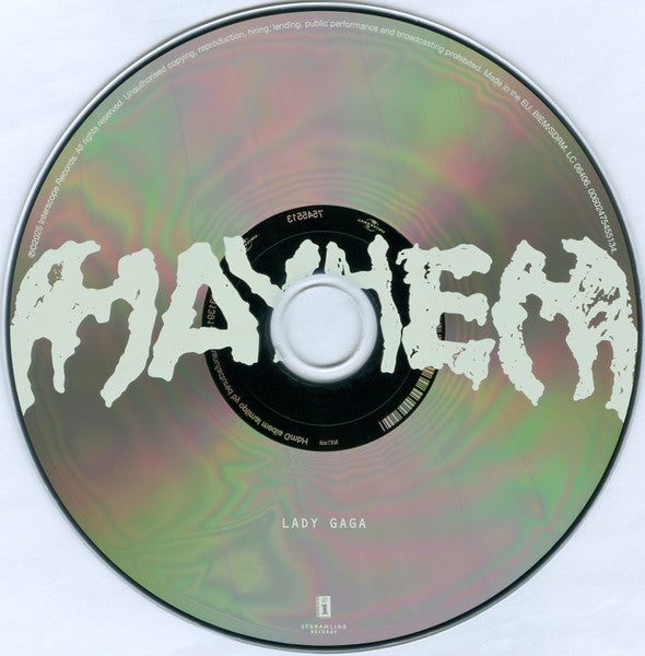 Lady Gaga : Mayhem (CD, Album, Alt)