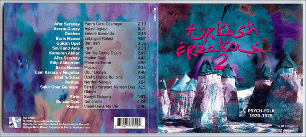 Various : Turkish Freakout 2 (Psych-Folk 1970-1978) (CD, Comp)