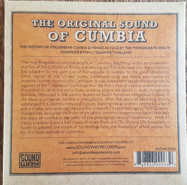 Various : The Original Sound Of Cumbia: The History Of Colombian Cumbia &amp; Porro As Told By The Phonograph 1948-79 (2xCD, Comp)
