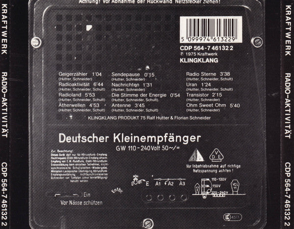 Kraftwerk : Radio-Aktivität (CD, Album, RE)