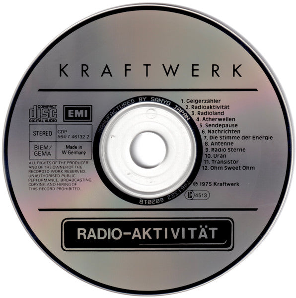 Kraftwerk : Radio-Aktivität (CD, Album, RE)