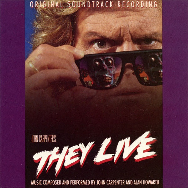 John Carpenter And Alan Howarth : They Live (Original Soundtrack Recording) (CD, Album)