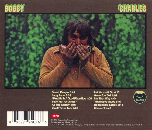 Bobby Charles : Bobby Charles (CD, Album, RE, RM)