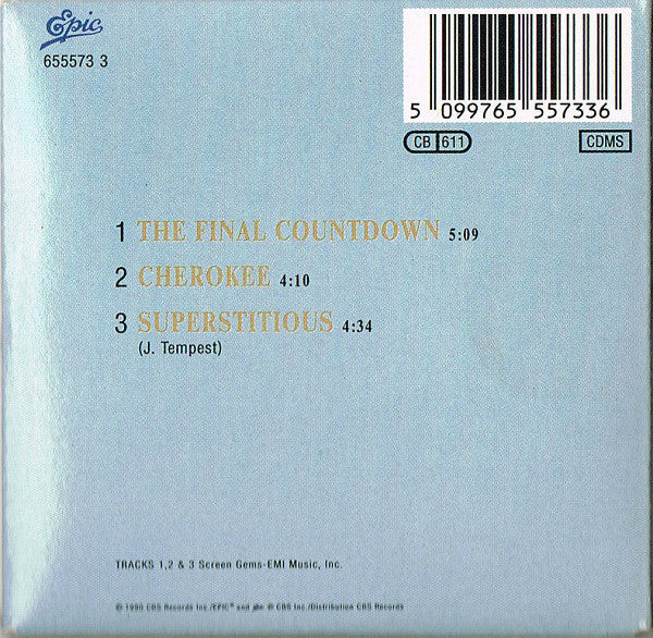 Europe (2) : The Final Countdown / Cherokee / Superstitious (CD, Mini, Maxi)