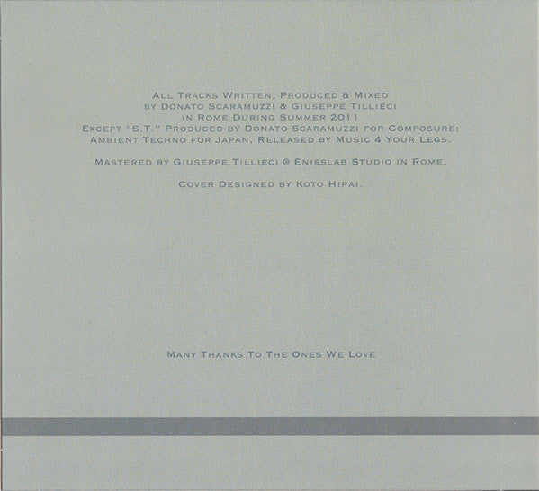Voices From The Lake Feat. Donato Dozzy &amp; Neel (2) : Voices From The Lake (CD, Album, Mixed)