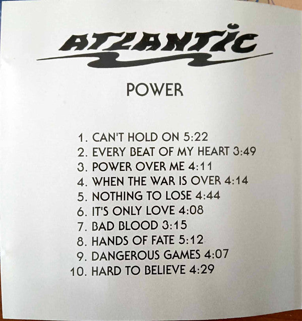 Atlantic (3) : Power (CD, Album)