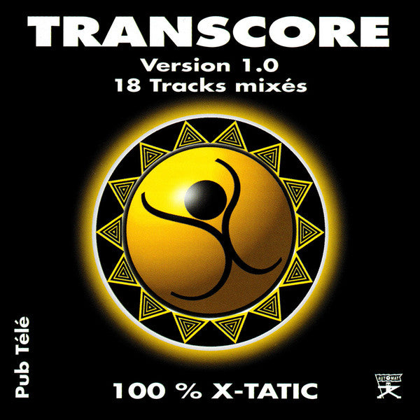 Guillaume La Tortue : Transcore Version 1.0 (100% X-Tatic) (CD, Comp, Mixed)