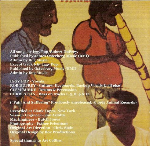 Iggy Pop : Zombie Birdhouse (CD, Album, RM + CD)