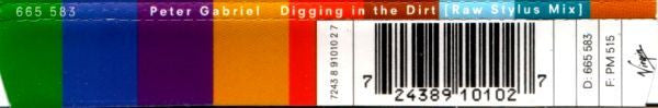 Peter Gabriel : Digging In The Dirt (Raw Stylus Mix) (CD, Single)