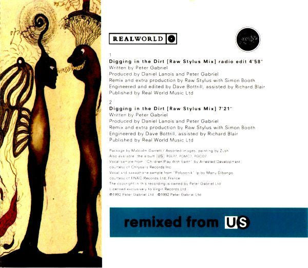 Peter Gabriel : Digging In The Dirt (Raw Stylus Mix) (CD, Single)